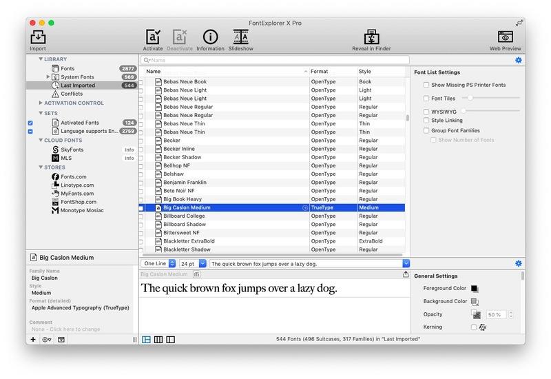 Лучший менеджер шрифтов для Mac — какой выбрать?