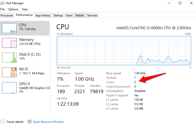 Quantos núcleos minha CPU tem?  Um guia para todos os sistemas operacionais