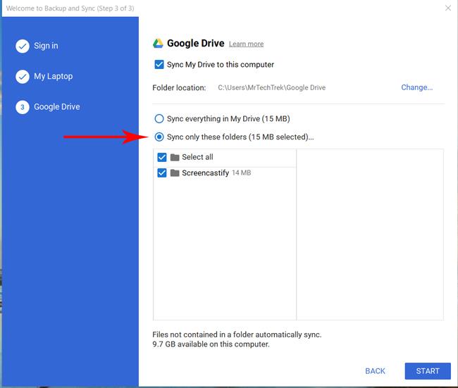 Cách thêm Google Drive vào Windows File Explorer