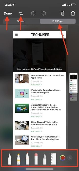 7 Aplikasi iOS untuk Mengambil Screenshot Bergulir di iPhone