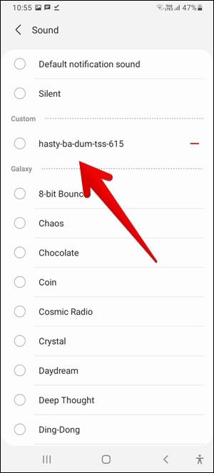 Hoe de berichttoon op de Samsung Galaxy Phone te wijzigen