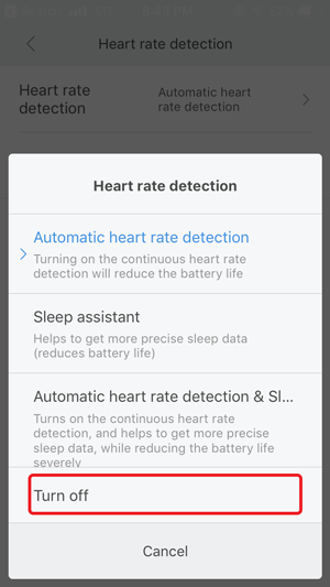 Apague el monitor de frecuencia cardíaca en Apple Watch, Galaxy Watch y Mi Band