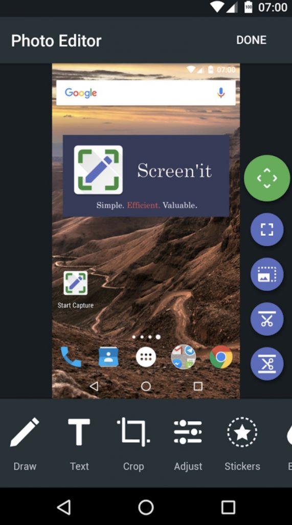 Android için En İyi 7 Ekran Görüntüsü Uygulaması - Kök Gerektirmez