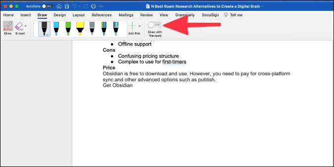 Cum să adăugați o semnătură în Microsoft Word