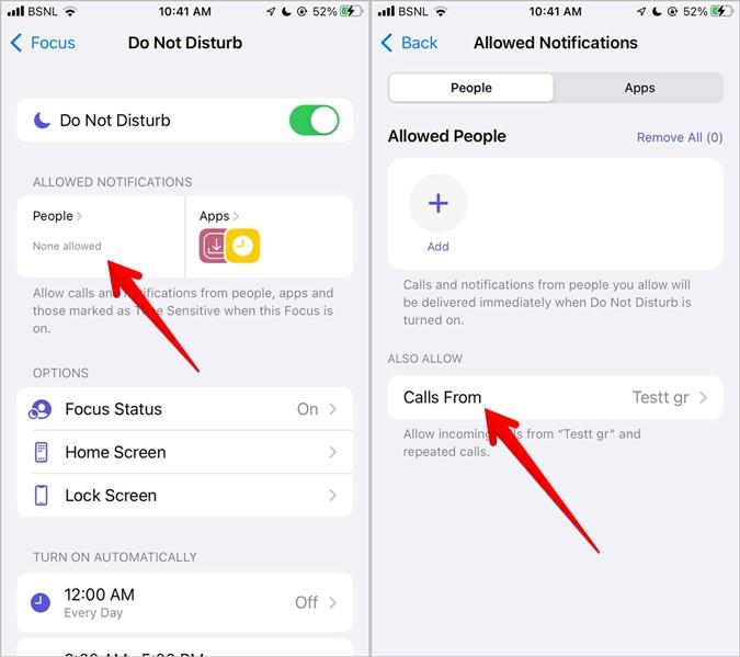 Come silenziare alcune notifiche su iPhone in iOS 15