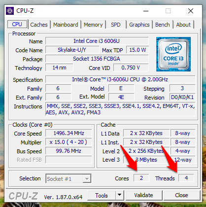 CPU ของฉันมีกี่คอร์  คู่มือสำหรับ OS ทั้งหมด
