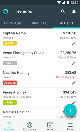 4 increíbles y gratuitas aplicaciones de facturación para Android