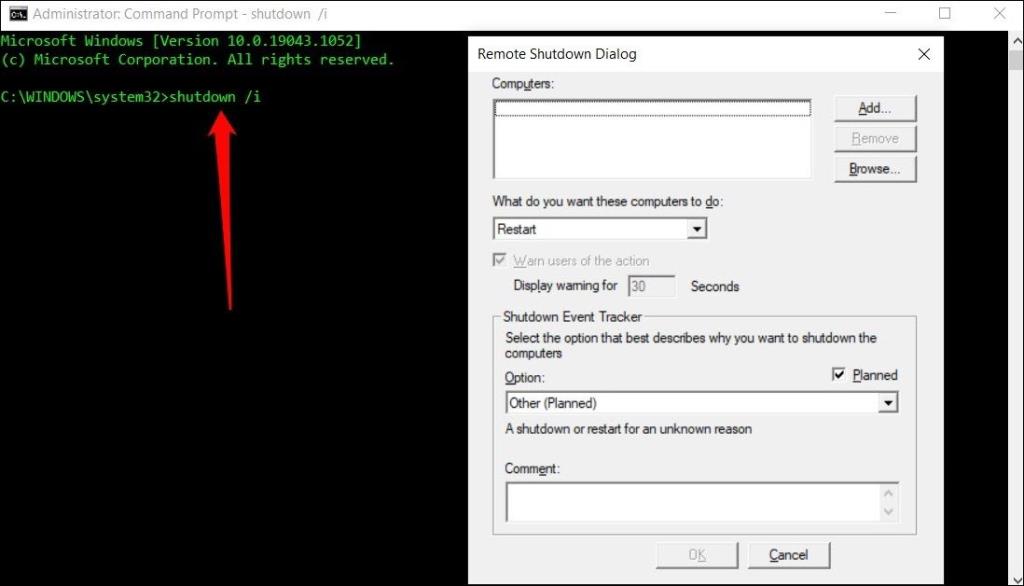 Cómo apagar, reiniciar, programar Windows 10 con CMD