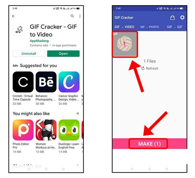 كيفية نشر GIF على Instagram (Android و iPhone والويب)