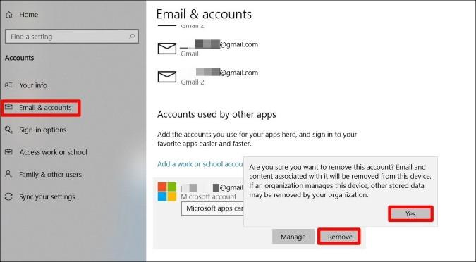 7 Beste manieren om Microsoft-account te verwijderen uit Windows 10