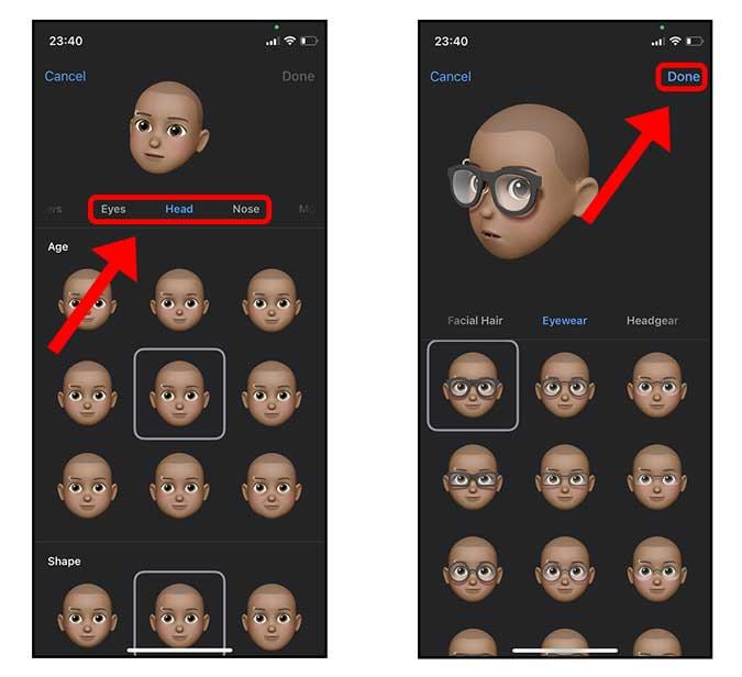 Cómo editar tu Memoji en iPhone