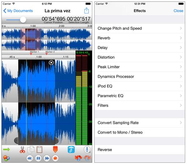 Mejor aplicación de edición de audio para iPhone y iPad (2020)
