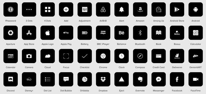 15 najlepszych pakietów ikon iOS 14 (bezpłatne i płatne) do dostosowania ekranu głównego